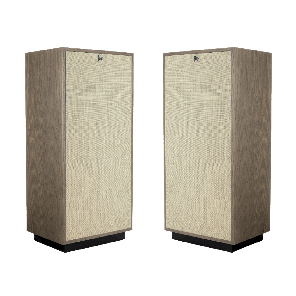 Klipsch Forte IV hosts Floorstanding, Distressed Oak(Pair), a three-way design utilizing a 12” woofer and horn-loaded midrange and tweeter. The Forte IV incorporates an all new K-702 midrange compression drive 