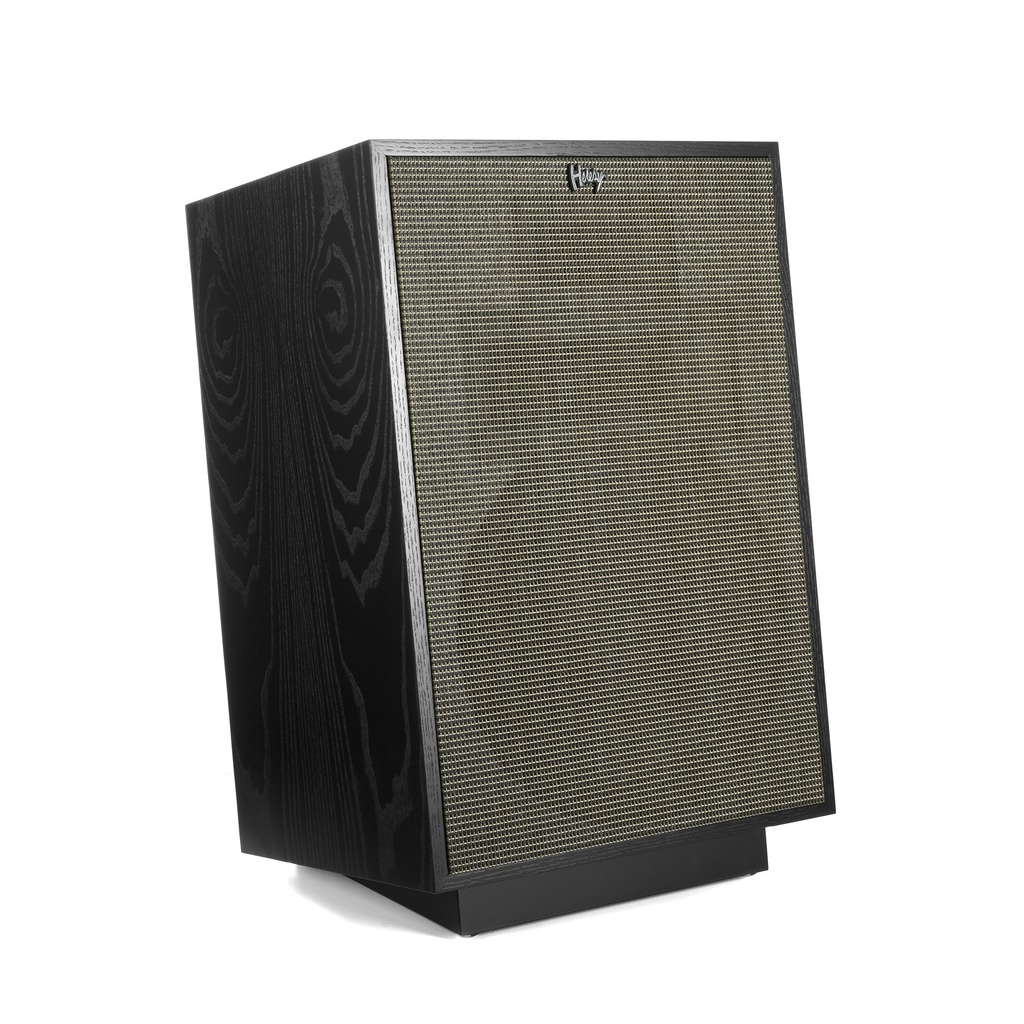 Klipsch Heresy IV, Black Ash(Pair), with a compact three-way design, utilizing a 12” woofer and horn-loaded midrange and tweeter
