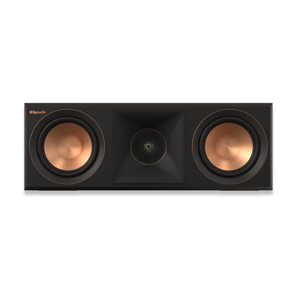 Klipsch RP-500C II Center Channel Speaker Ebony, Hear every word of the dialogue and lyrics with crystal-clear precision