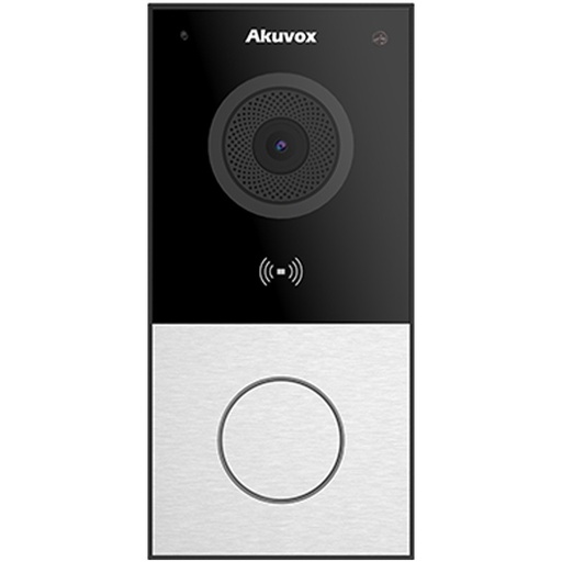 Akuvox SIP Outdoor Video Intercom and RFID + WiFi, wall mount