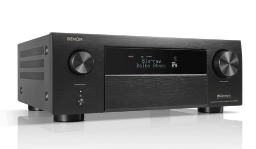 Denon AVR-X6700H 11.2 Ch. 140W 8K AV Receiver with HEOS® Built-in, 11.2 channels,140 watts per channel, 8K Ultra HD, 3D Audio