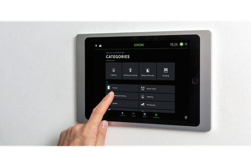 Loxone iPad Wallmount 10.2" Silver