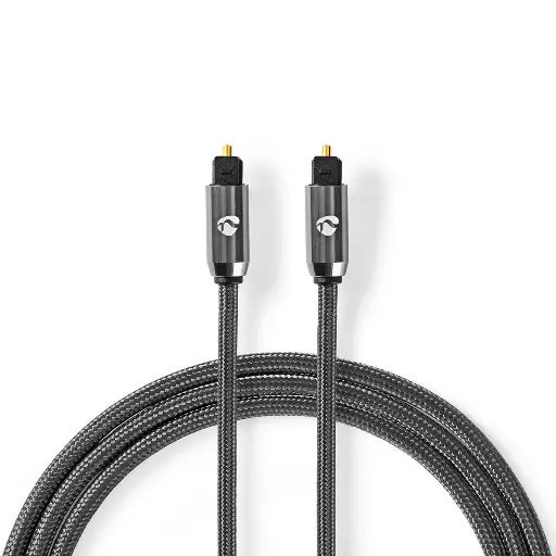 Nedis CATB25000GY30 Optical Audio Cable 3M | Toslink Male