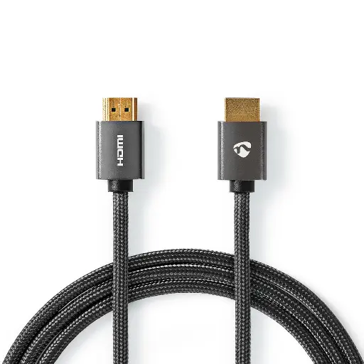 Nedis CVTB34000GY50 High Speed HDMI Cable with Ethernet, 5.00 meters
