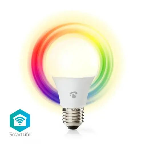 Nedis WiFi Smart LED Bulb | Full Colour and Warm White | E27