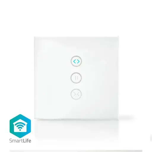 Nedis WiFi Smart Wall Switch | Curtain, shutter or sunshade controller