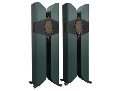 Monitor Audio FloorStand Hyphn, The 3rd generation, New M-Array high- and mid-frequency driver array and four force-cancelled 8” bass drivers per speaker,