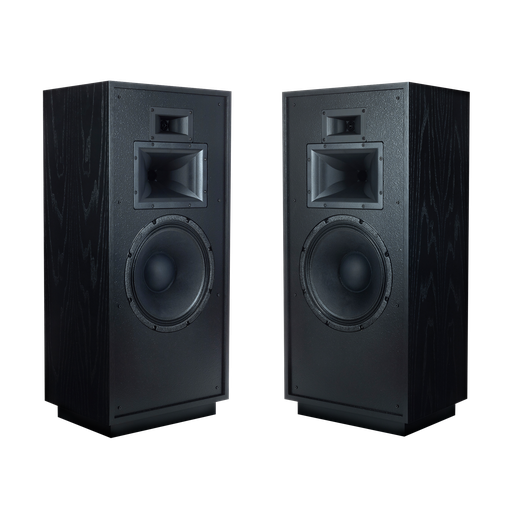 Klipsch Forte IV hosts Floorstanding Black Ash(Pair), a three-way design utilizing a 12” woofer and horn-loaded midrange and tweeter. The Forte IV incorporates an all new K-702 midrange compression drive 
