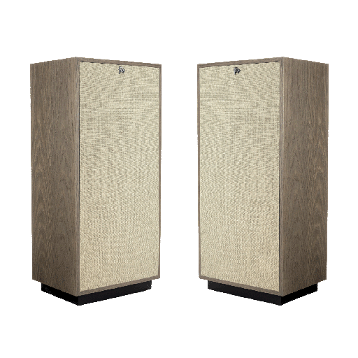 Klipsch Forte IV hosts Floorstanding, Distressed Oak(Pair), a three-way design utilizing a 12” woofer and horn-loaded midrange and tweeter. The Forte IV incorporates an all new K-702 midrange compression drive 