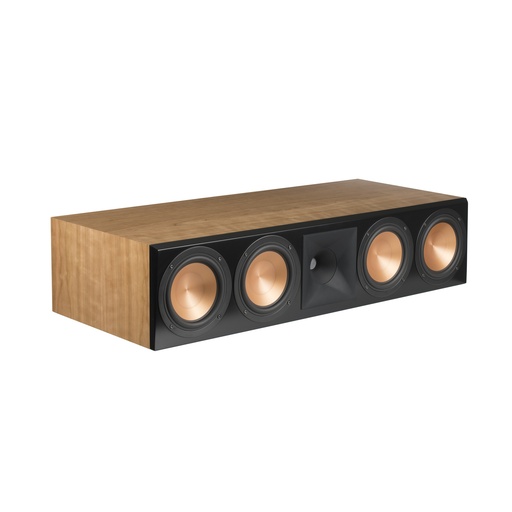 Klipsch RC-64 III Natural Cherry, Center channel speaker delivers real-to-life, front row, cinema-quality acoustics.