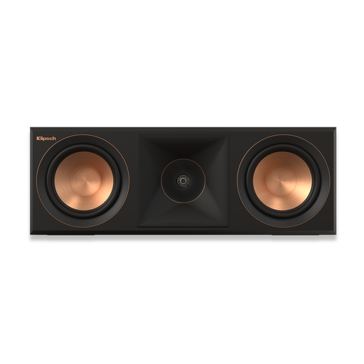 Klipsch RP-500C II Center Channel Speaker Ebony, Hear every word of the dialogue and lyrics with crystal-clear precision