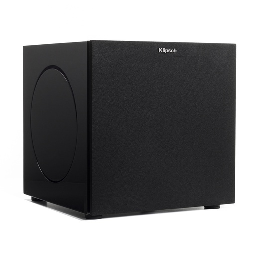 Klipsch C-310ASWi Subwoofer, Line-Level Dual RCA, Balanced Line-Level XLR, High-Level Speaker, 2.4gHz Wireless capable (with optional WA-3 Transmitter)-Black
