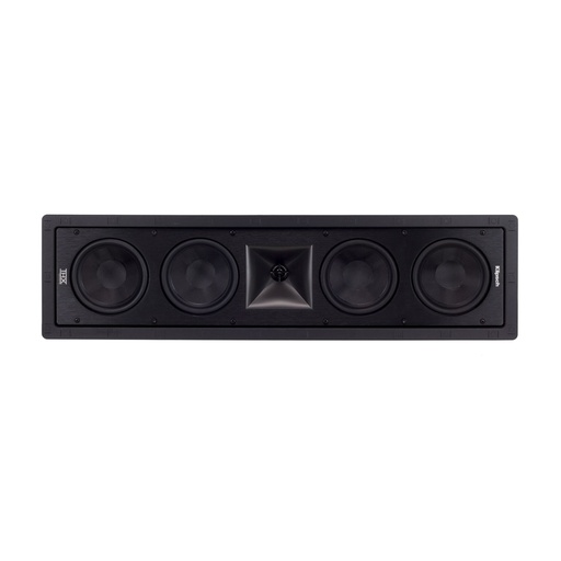 Klipsch THX-504-L, 	Infinite baffle, front flush with wall, In-Wall speakers offer the ultimate performance in a hidden solution loudspeaker-Black(single)