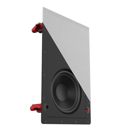 Klipsch DS-160W Wall Speaker,  features a 6.5” Polypropylene woofer and a 1” Silk Dome tweeter mated to a round Tractrix® horn for dynamic acoustic performance-White(Pcs)