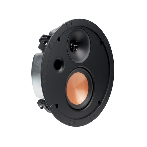 Klipsch SLM-5400-C Celling Speaker, features a shallow depth (50mm) with a fully enclosed backbox. Along with premium acoustics straight-White(pcs)