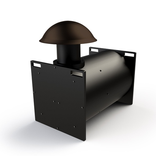 Klipsch Pro-12SW-LS landscape subwoofer, large outdoor spaces utilizes its subterranean design to produce earth-shaking low frequencies, All-weather durability-Brown(Pcs)